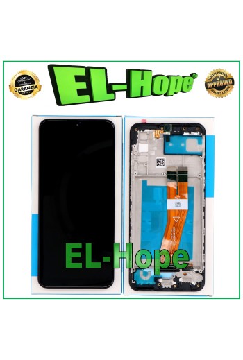 Écran LCD tactile + cadre e'quivalent de origine pour Samsung Galaxy M02S SM-M025