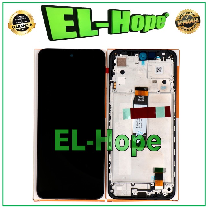 Écran LCD tactile + cadre, service de origine pour Xiaomi Redmi 12 5G 23053RN02LA