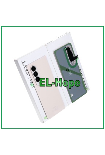 Coque arrie're beige de origine pour Samsung Galaxy Z Fold 4 5G SM-F936B