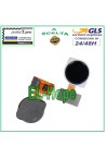 Bouton de accueil, capteur de empreintes digitales, Xiaomi Redmi M1901F7G/M1901F7H, noir