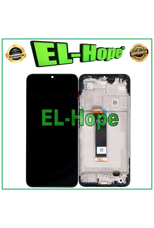 Écran LCD + châssis pour Xiaomi Poco M5 22071219CG 22071219IG Écran tactile en verre