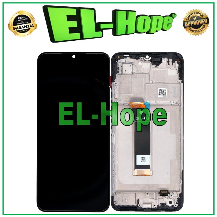 Écran LCD + châssis pour Xiaomi Poco M5 22071219CG 22071219IG Écran tactile en verre