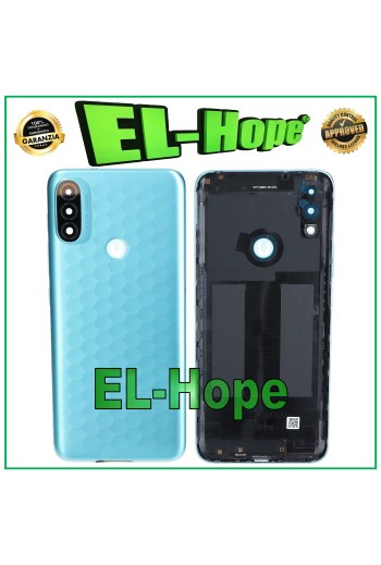 Cache batterie arrie're bleu pour Motorola Moto E20 XT-2155