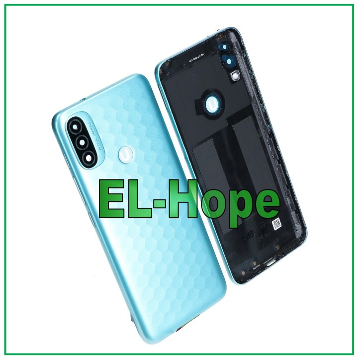 Cache batterie arrie're bleu pour Motorola Moto E20 XT-2155