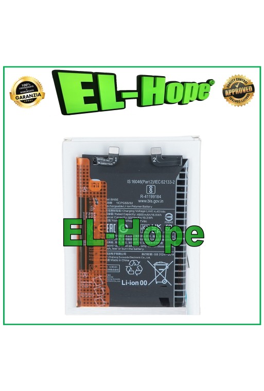 Batterie de origine BN5E pour Xiaomi Redmi Note 11 Pro 5G / 12 Pro 4G / X4 Pro