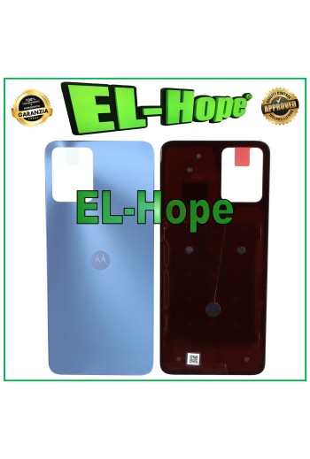Cache batterie arrie're bleu de origine pour Motorola Moto G13 XT2331