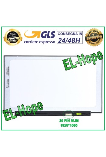 Écran LCD NV161FHM-N62 pour ordinateur portable 16,1 30 broches, e'cran LED FHD 1920 x 1080