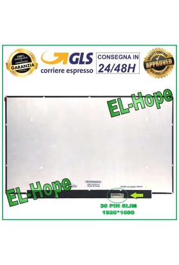 Écran LCD NT156FHM-N43 pour ordinateur portable 15,6 pouces, 30 broches, fin, 1920 x 1080, FHD, LED