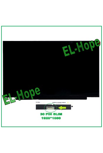 Écran LCD NT156FHM-N43 pour ordinateur portable 15,6 pouces, 30 broches, fin, 1920 x 1080, FHD, LED