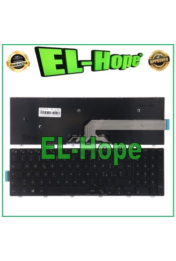 Clavier italien pour ordinateur portable Dell 17 5000 5748 5749 5755 5758 5759, noir