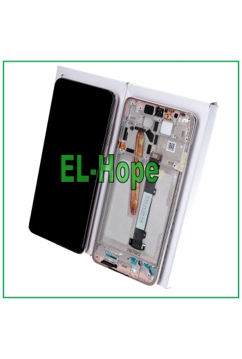 Écran LCD tactile de origine pour Xiaomi Poco X3 NFC M2007J20CI, cadre dore'