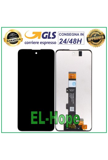 Écran LCD tactile noir pour Motorola Moto E30 XT2158 XT-2158