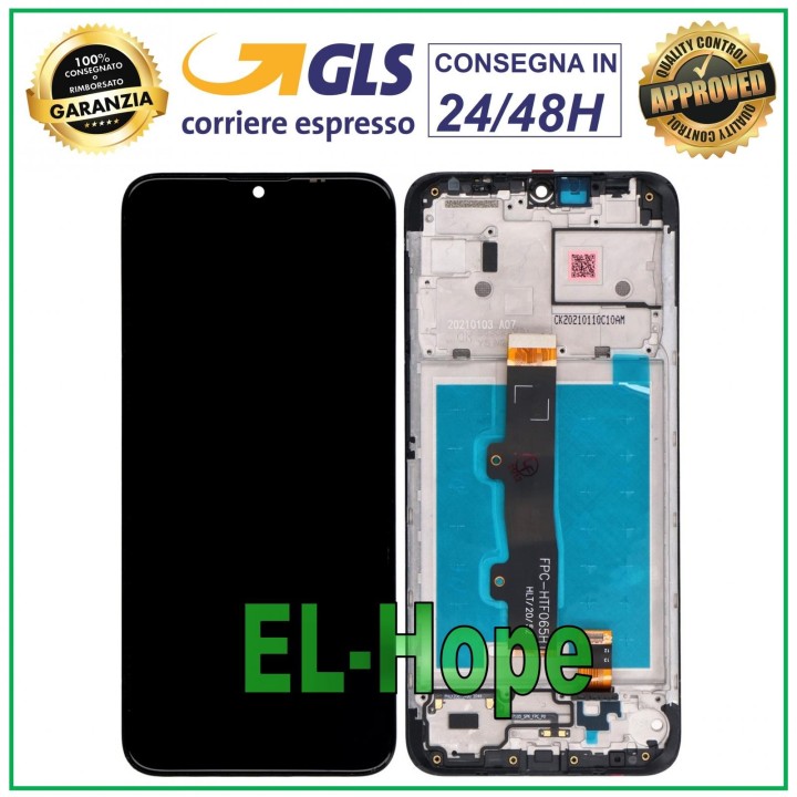 Écran LCD + cadre pour Motorola Moto E7 Power 0001IN 0019IN / E7i XT2097-13