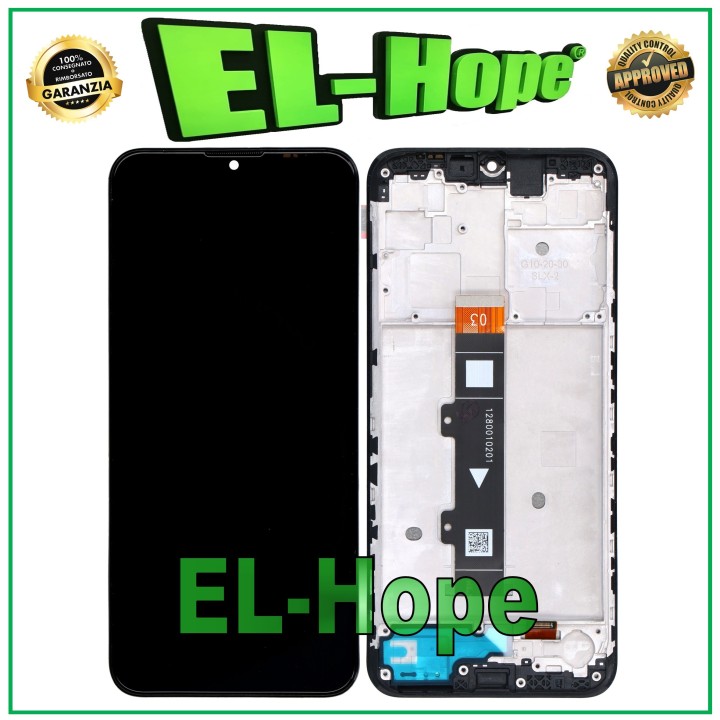 Cadre de e'cran LCD pour Motorola Moto G10 XT2127 XT-2127, e'cran tactile en verre noir