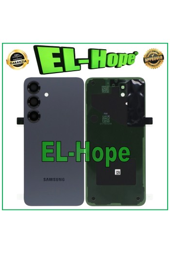 Coque de batterie noire de origine pour Samsung Galaxy S25 SM-S931