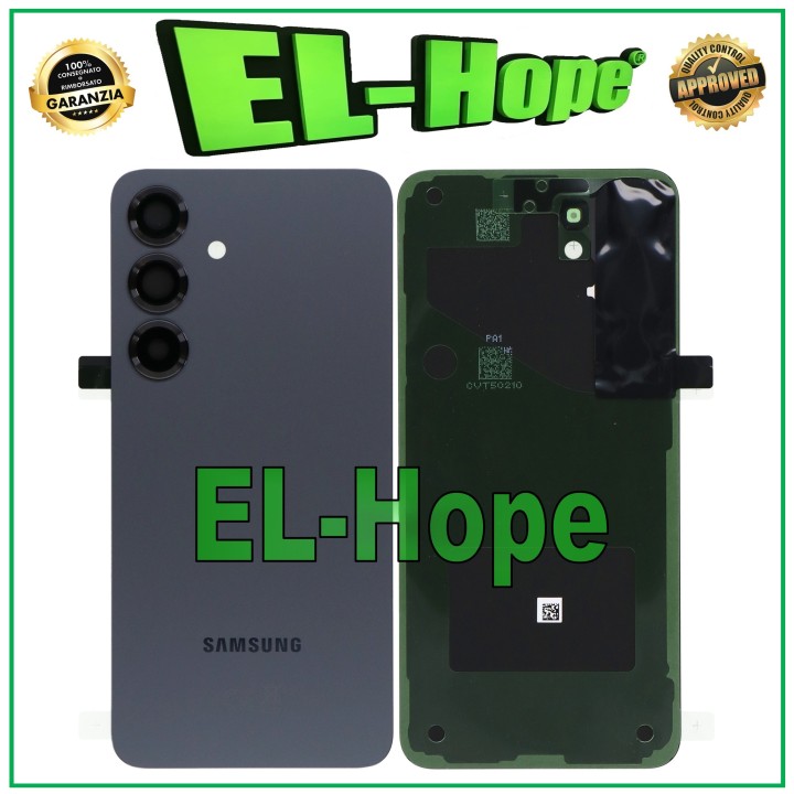 Coque de batterie noire de origine pour Samsung Galaxy S25 SM-S931