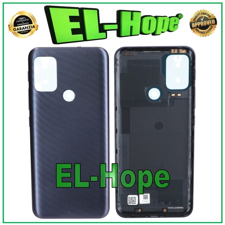 Cache batterie arrie're gris pour Motorola Moto G10 XT2127