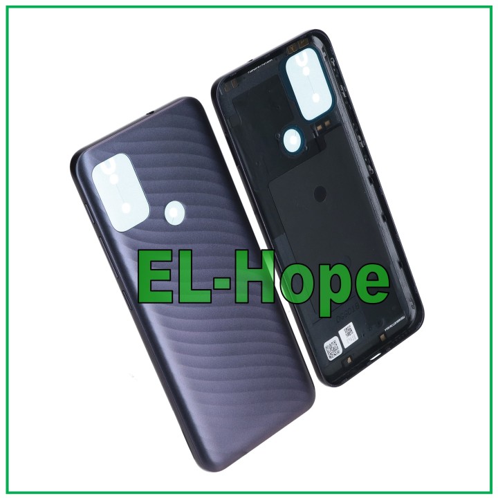 Cache batterie arrie're gris pour Motorola Moto G10 XT2127