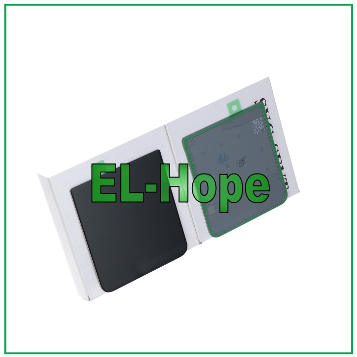 Coque arrie're infe'rieure de origine pour Samsung Galaxy Z Flip 3 5G SM-F711B Noir