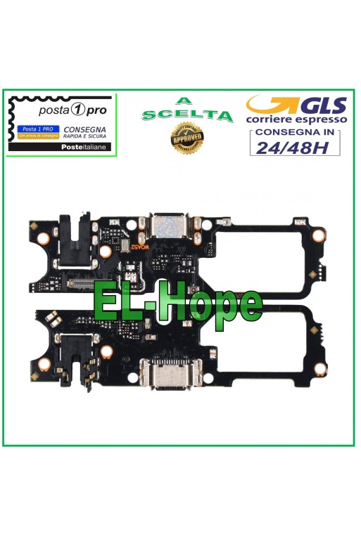 Connecteur de charge OPPO A72 4G CPH2067 Station de charge + microphone type C