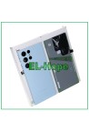Coque arrie're bleue de origine pour Samsung Galaxy S22 Ultra 2022 SM-S908