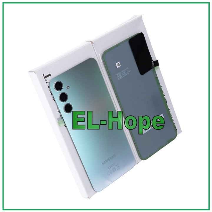 Cache batterie de origine Samsung Galaxy A34 5G SM-A346B en verre argente'
