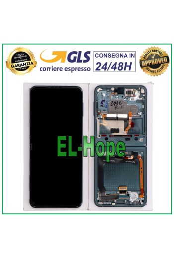 Écran LCD de origine Samsung Galaxy Z Flip 3 5G SM-F711B Touch Vert