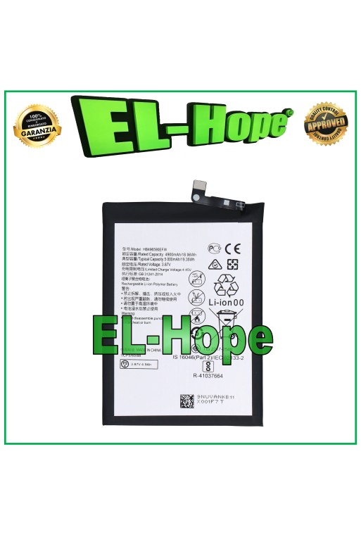 Batterie HB496590EFW pour Honor X6 VNE-LX1 VNE-LX2 5000 mAh, identique a' le original