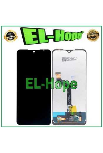 Écran LCD pour Nokia 6.2 TA-1198 1200 1187 1201 Écran tactile en verre Noir