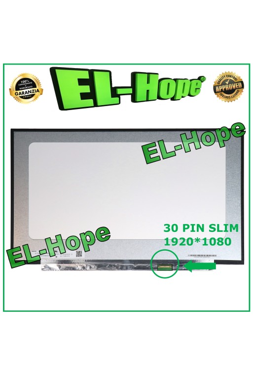 Écran LCD NV173FHM-N4G pour ordinateur portable 17,3 pouces, 30 broches, fin, 1920 x 1080, FHD, LED