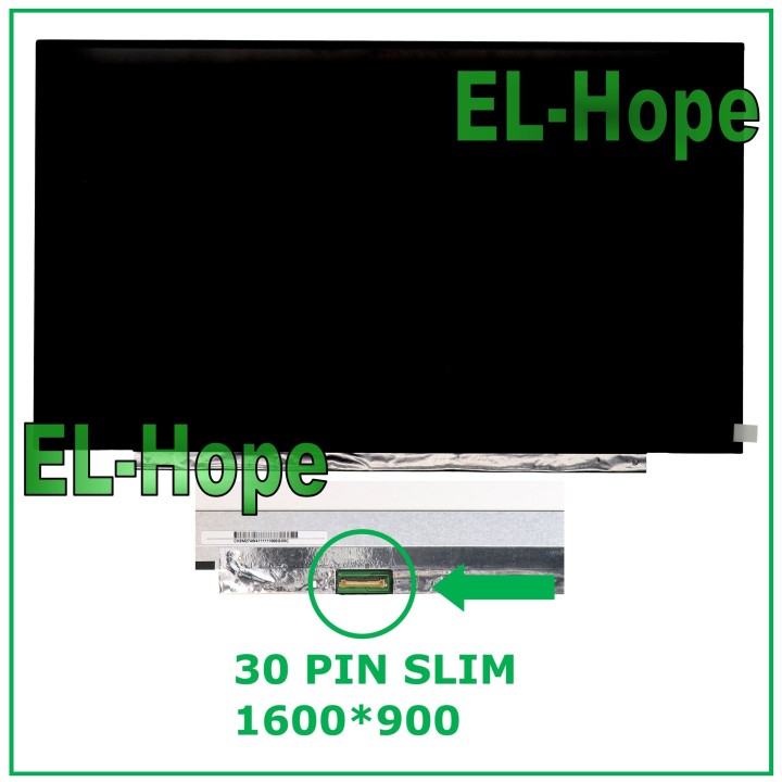 ÉCRAN LCD B173RTN02.1 POUR ORDINATEUR PORTABLE 17,3 30 BROCHES SLIM 1600*900 FHD ÉCRAN LED