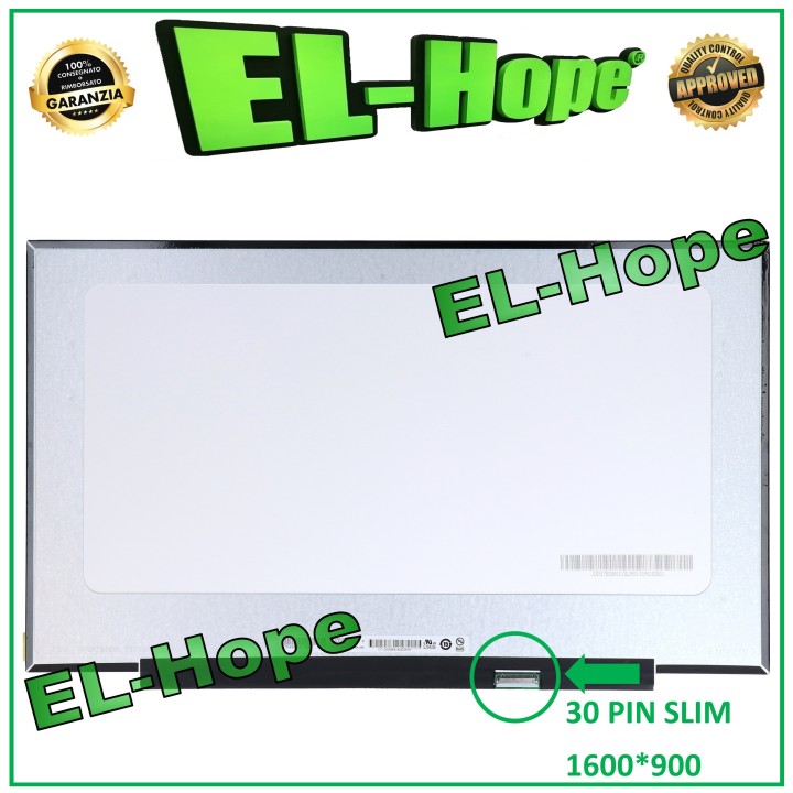 Écran LCD NT173WDM-N15 pour ordinateur portable 17,3  30 broches, e'cran LED FHD 1600 x 900, fin