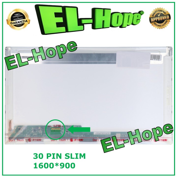 Écran LCD LP173WD1-TPE2 pour ordinateur portable 17,3 pouces, 30 broches, fin, 1600 x 900, Full HD, LED