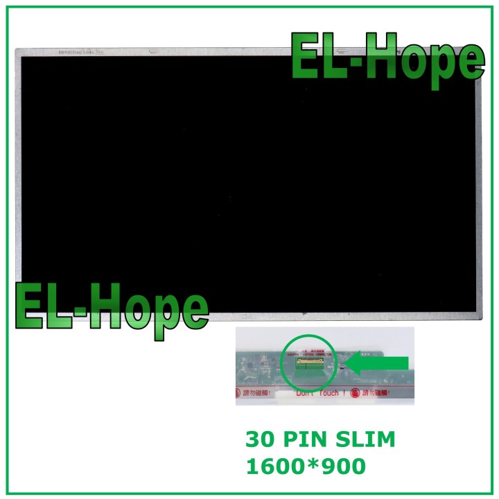 Écran LCD B173RTN01.0 pour ordinateur portable 17,3 pouces, 30 broches, re'solution FHD 1600 x 900, LED