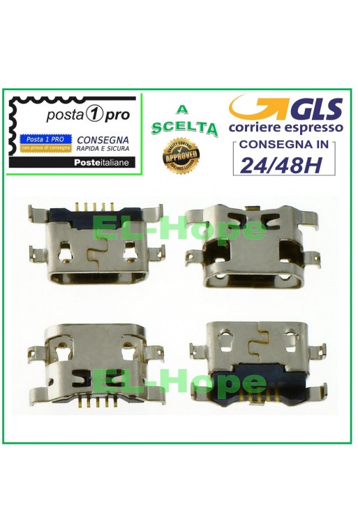 CONNECTEUR DE CHARGE ALCATEL ONE TOUCH POP C7 7041D / C3 / IDOL S MICRO USB