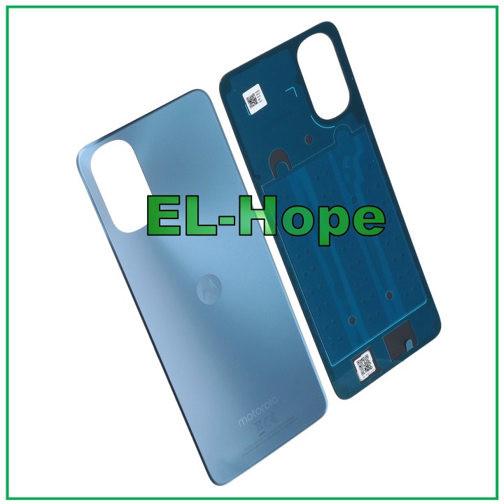Cache batterie arrie're gris de origine pour Motorola Moto E32S XT2229