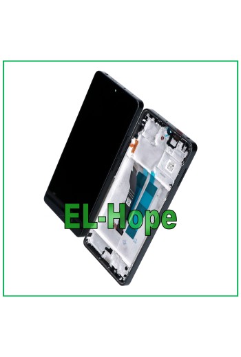 Écran tactile LCD OLED pour Xiaomi Poco M6 Pro 4G 2312FPCA6G 2024, cadre noir