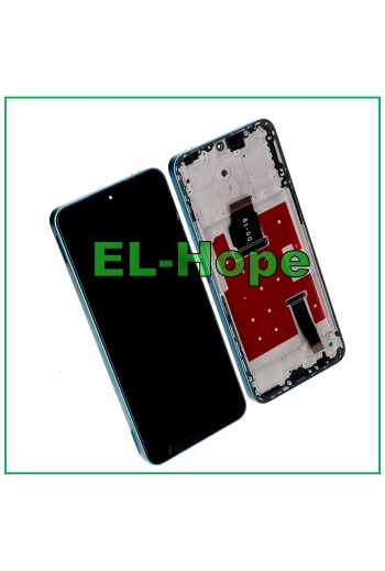 Écran LCD + cadre pour Honor 90 Lite CRT-NX1 Écran tactile en verre Bleu
