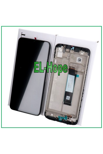 Écran LCD + châssis de origine Xiaomi Redmi 9T M2010J19SY Écran tactile en verre noir