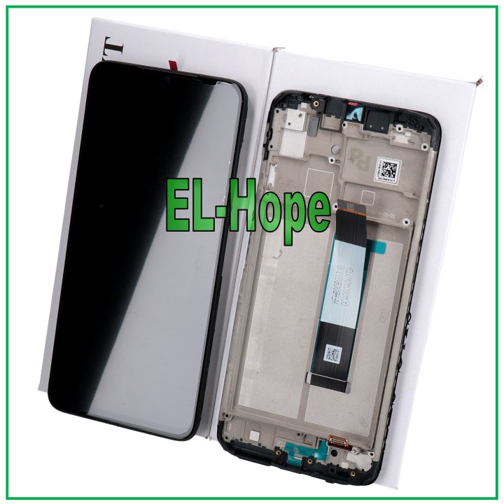 Écran LCD + cadre de origine Xiaomi Redmi 9T M2010J19SY, vitre tactile noire