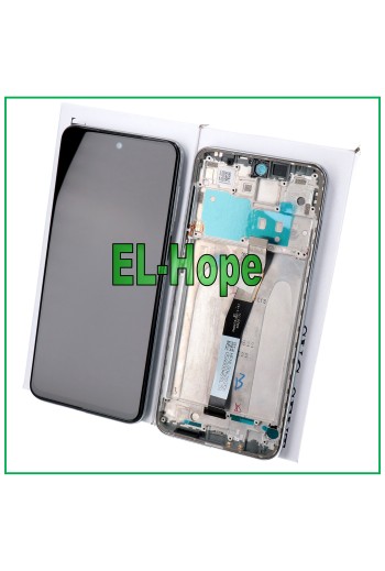 Cadre de e'cran tactile LCD de origine pour Xiaomi Redmi Note 10 Lite, blanc