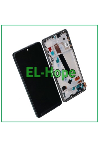 Cadre de affichage OLED pour Xiaomi Poco F3 M2012K11AG Écran tactile en verre noir