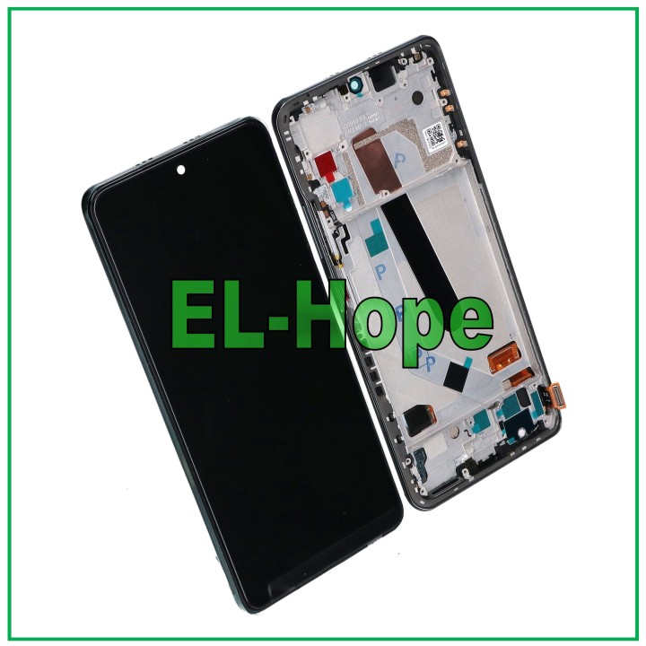 Cadre de affichage OLED pour Xiaomi Poco F3 M2012K11AG Écran tactile en verre noir