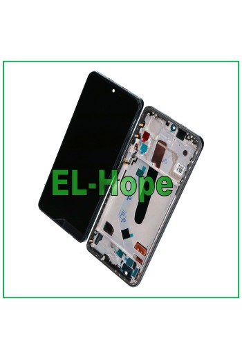 Cadre de affichage OLED pour Xiaomi Poco F3 M2012K11AG Écran tactile en verre noir