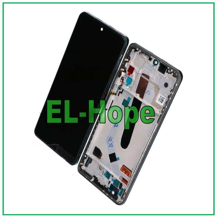 Cadre de affichage OLED pour Xiaomi Poco F3 M2012K11AG Écran tactile en verre noir