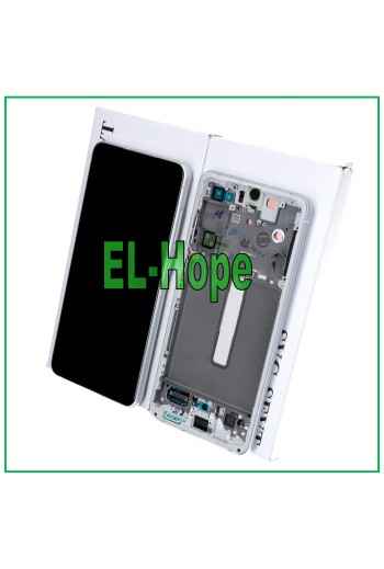 Écran LCD tactile de origine Samsung Galaxy S21 FE SM-G990B blanc