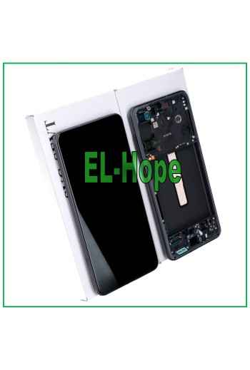 Écran LCD 100 % de origine Samsung Galaxy S21 FE SM-G990B tactile noir gris
