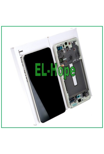 Écran LCD de origine Samsung Galaxy S21 FE SM-G990B tactile vert