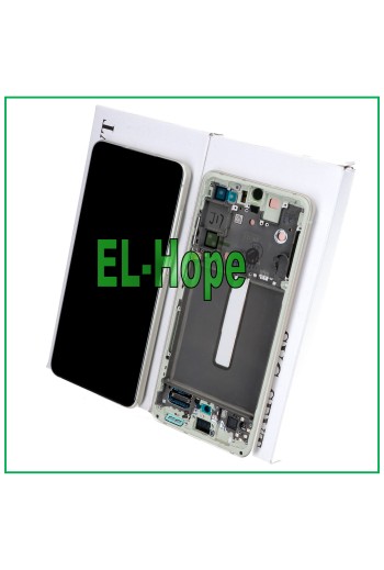 Écran LCD de origine Samsung Galaxy S21 FE SM-G990B tactile vert