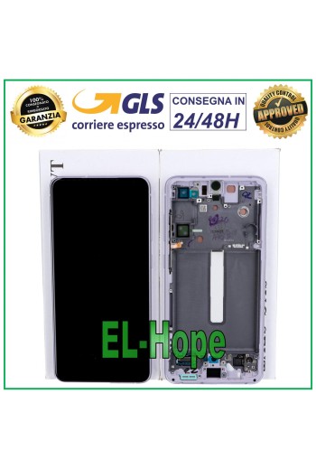 Écran LCD tactile de origine Samsung Galaxy S21 FE SM-G990B violet